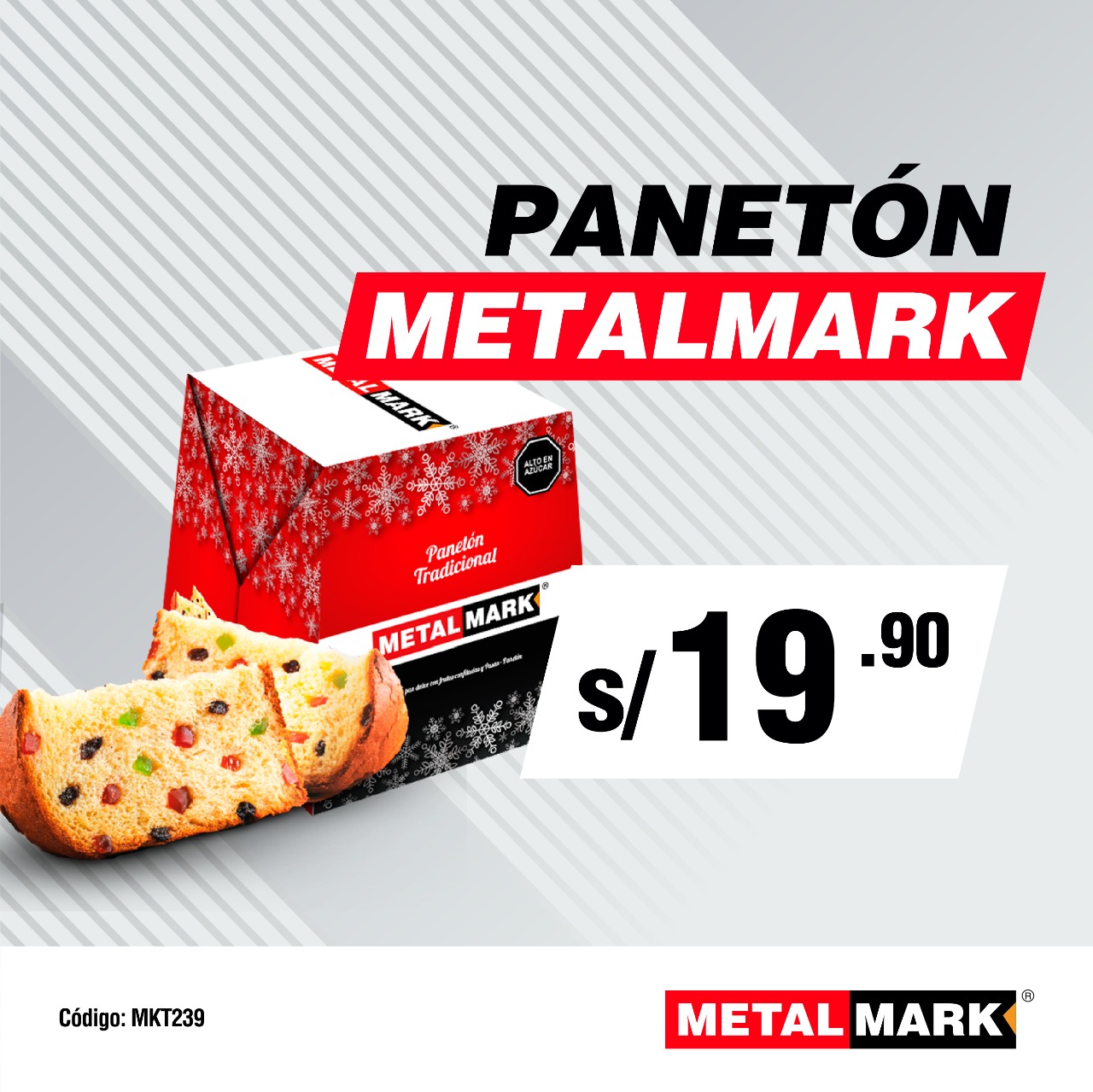 Panetón Metalmark